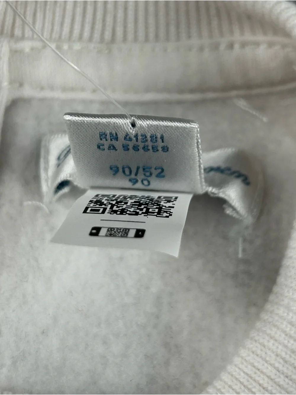 Ralph Lauren Dress Baby Girl 24 Months Pony Logo White Jersey Top Chambray Skirt